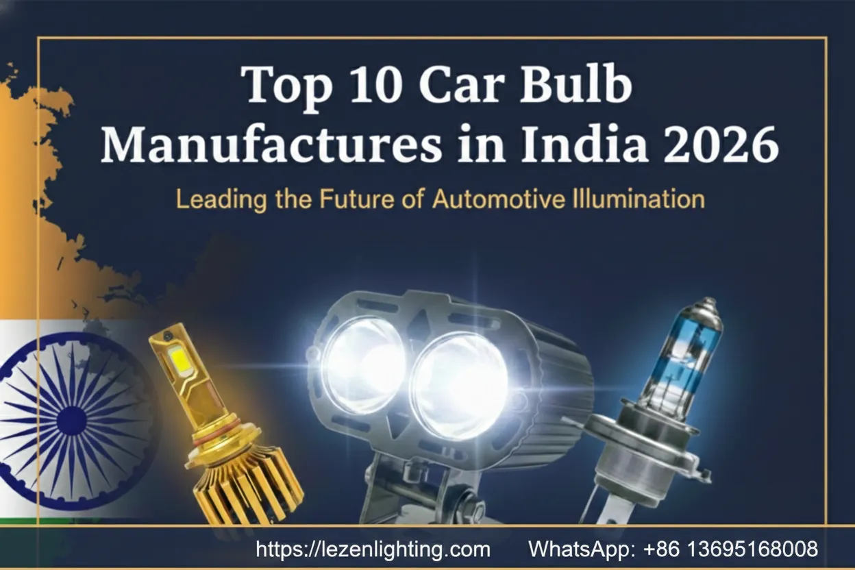 top 10 car bulb manufacturers in india 2026