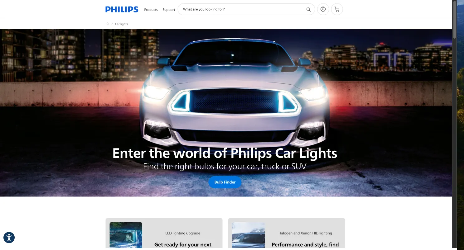 philips car light