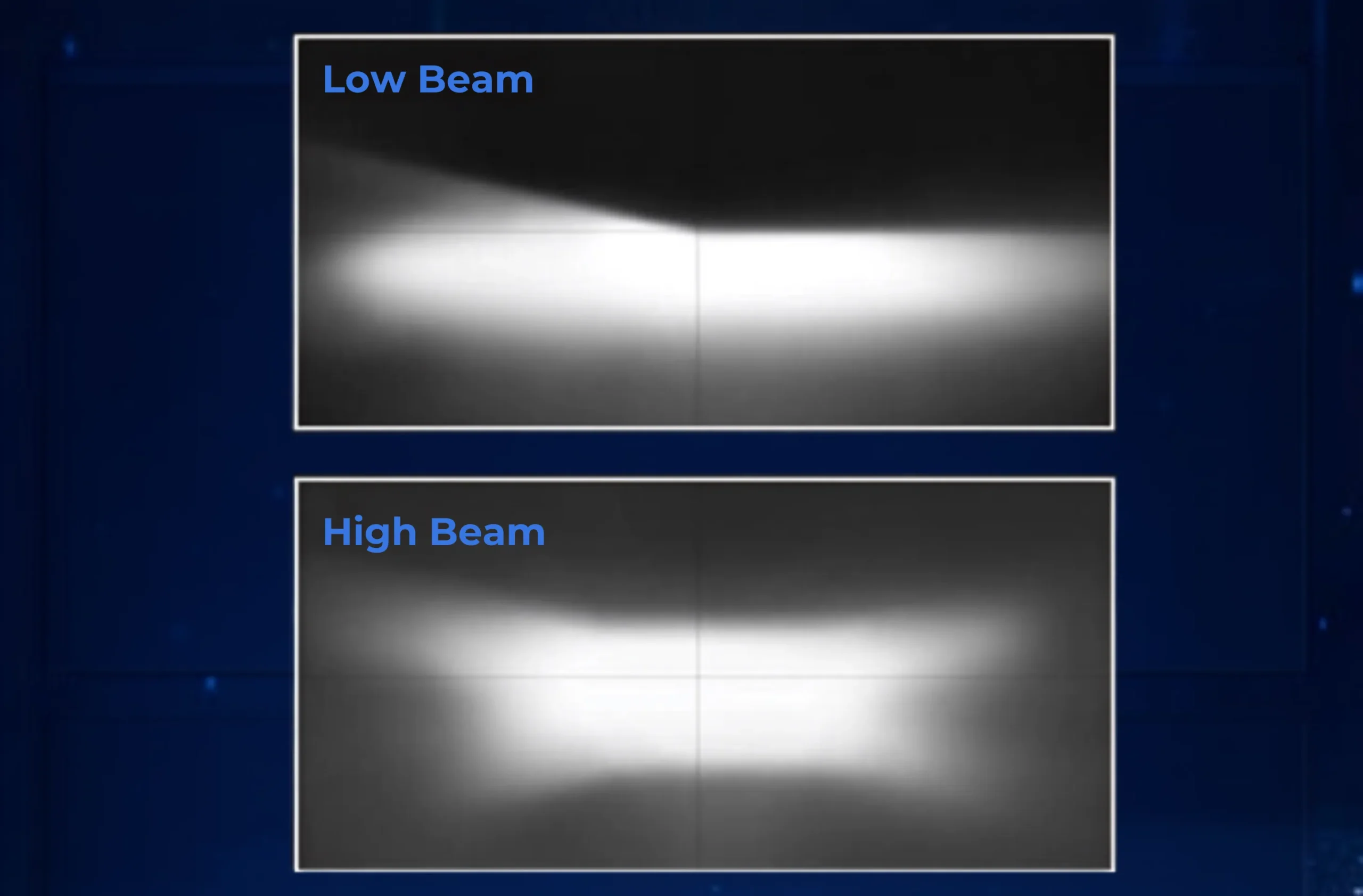 H4 LED Beam Pattern Verification