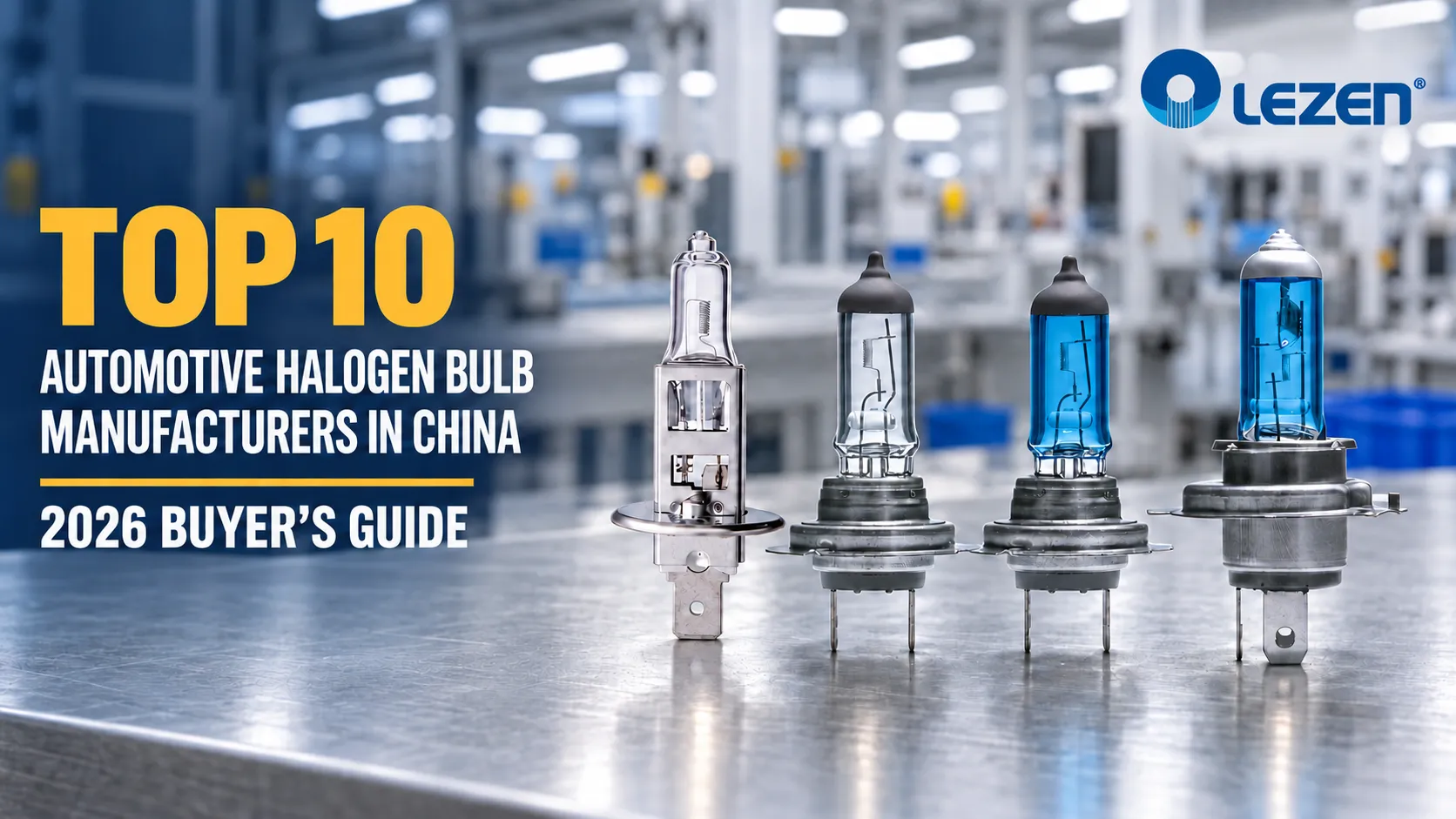 Top 10 Automotive Halogen Bulb Manufacturers in China (2026 Buyer’s Guide)