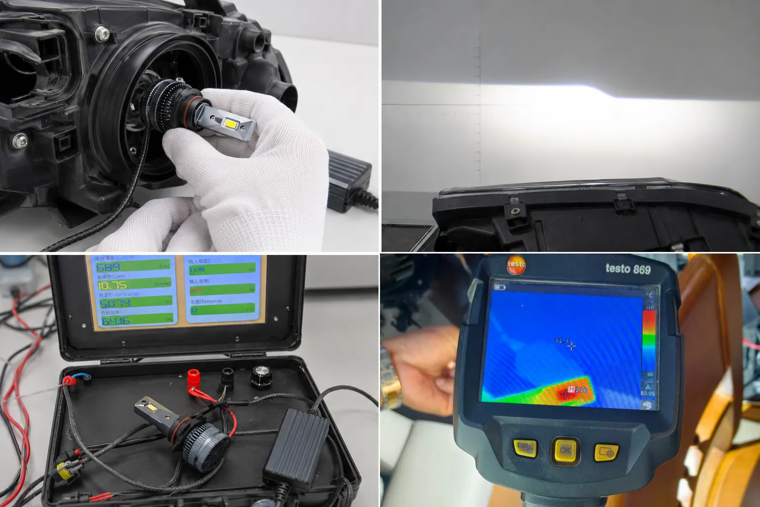 Automotive LED Bulb Testing Facility